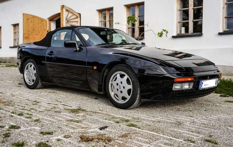 Schwarz Gebraucht 1989 Porsche 944 S2 Cabrio | 20.000 € - Bild 1/4