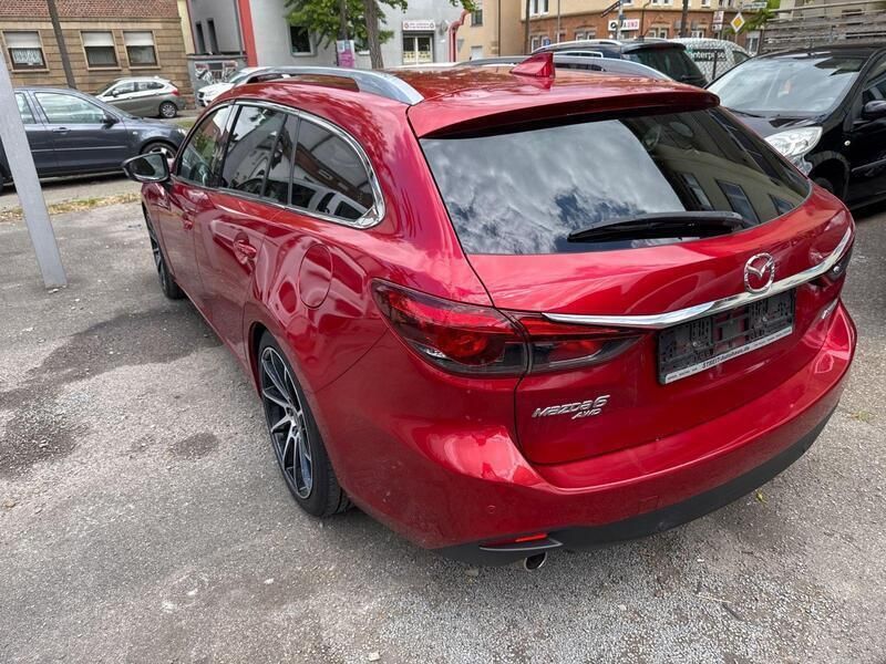 Rot Gebraucht 2015 Mazda 6 Sports-Line Kombi | 12.700 € (Fairer Preis) - Bild 1/4