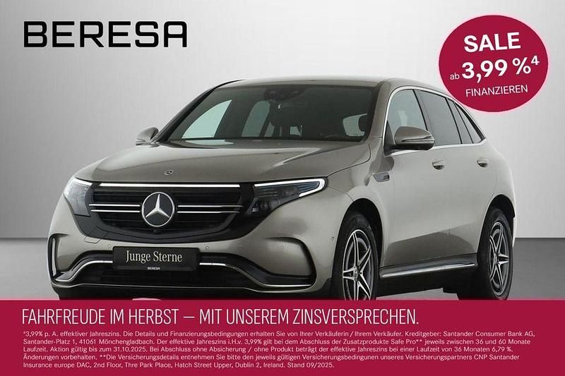 Silber Gebraucht 2021 Mercedes EQC400 AMG SUV | 39.980 € (Teuer) - Bild 1/4