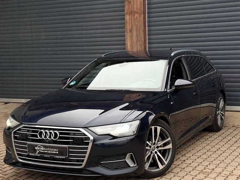 Blau Gebraucht 2018 Audi A6 Sport Kombi | 26.499 € (Superpreis) - Bild 1/4