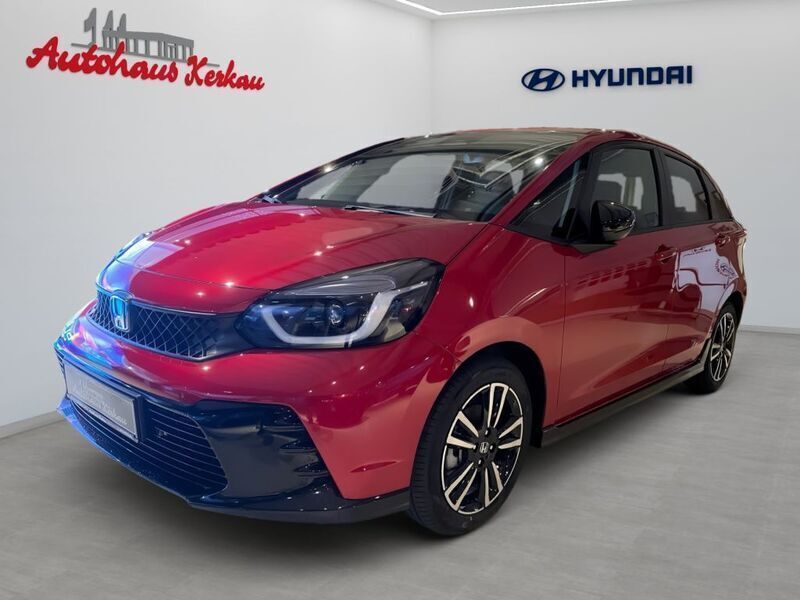 Premium crystal red metallic Neu 2024 Honda Jazz Advance Kleinwagen | 29.910 € (Fairer Preis) - Bild 1/4