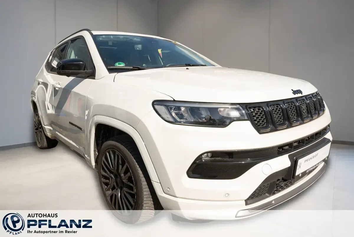 Gebraucht Jeep Compass Limited 131 PS (96 kW) 2023 Weiss SUV