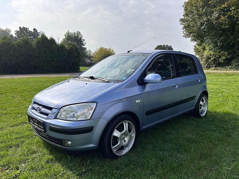 Blau Gebraucht 2004 Hyundai Getz Edition+ Kleinwagen | 1.850 € - Bild 1/4