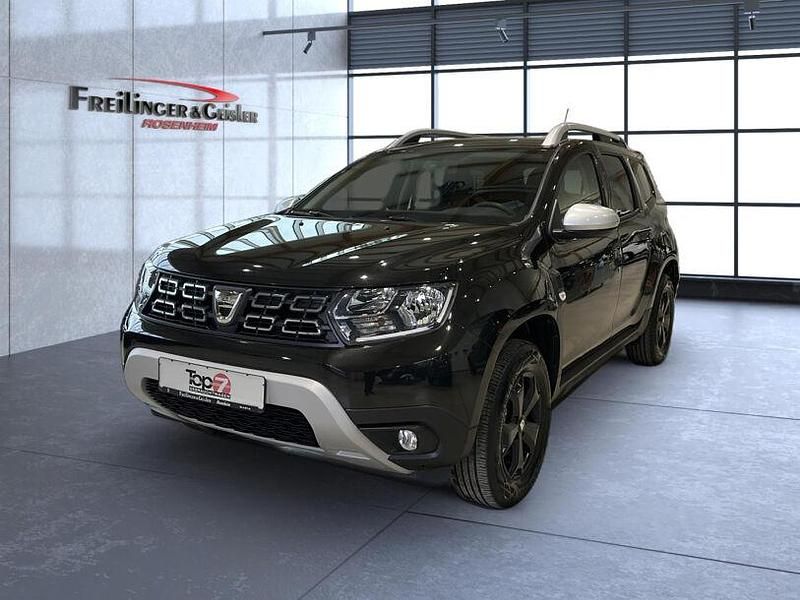 Gebraucht Dacia Duster 131 PS (96 kW) 2021 Perlmuttschwarz perleffekt (metallic) SUV