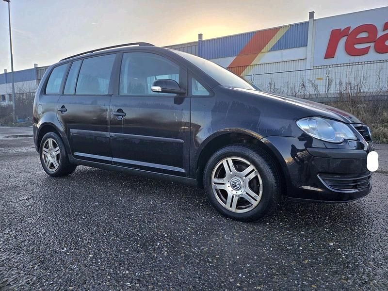 Gebraucht VW Touran 105 PS (77 kW) 2007 Schwarz Van / Kleinbus
