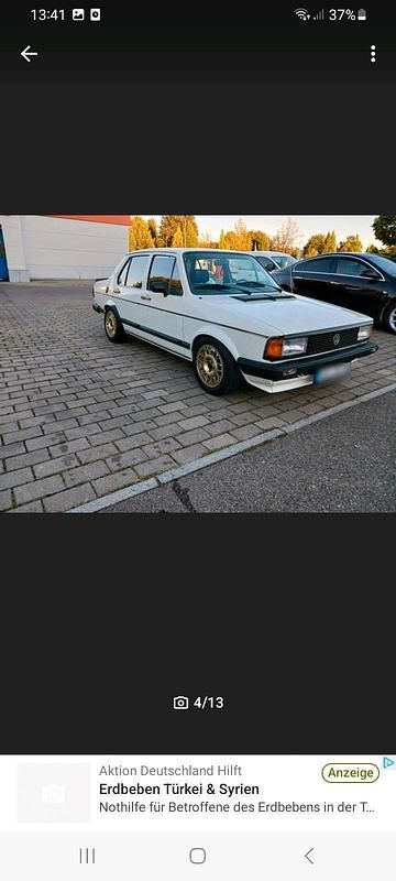 Second-hand VW Jetta 75 CP (55 kW) 1983 Alb Berlinǎ