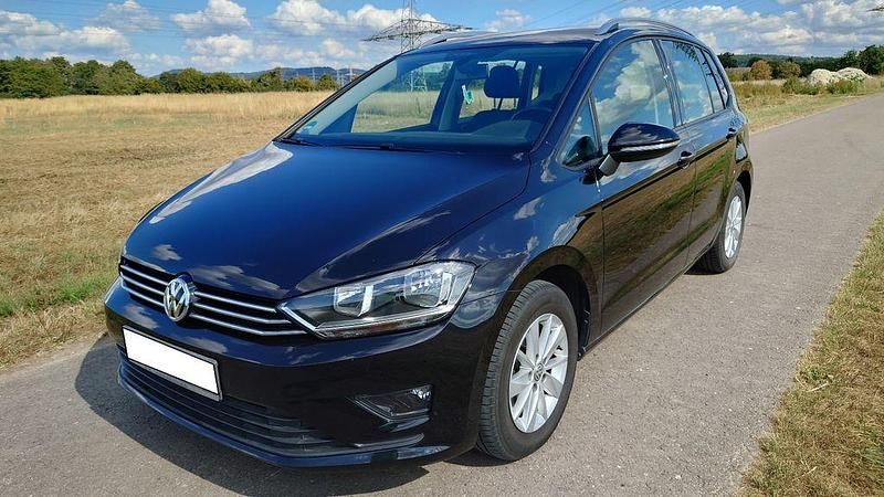 Schwarz Gebraucht 2016 VW Golf Sportsvan Van / Kleinbus | 11.400 € (Superpreis) - Bild 1/4