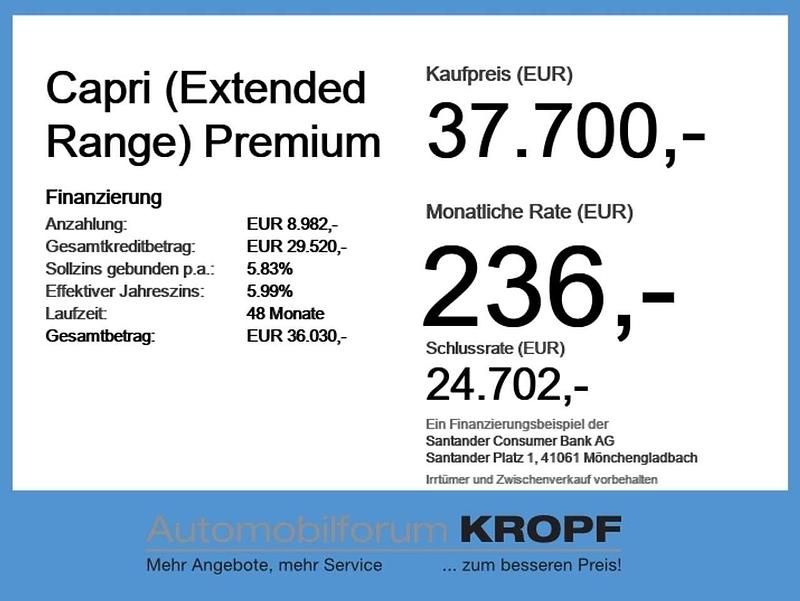 Gebraucht Ford Capri Extended Range 210 kW (286 PS) 2024 Magneticgrau (metallic) SUV