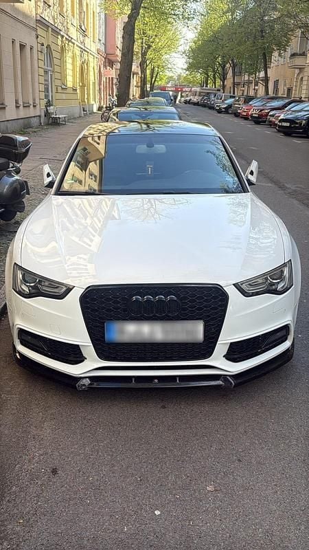 Second-hand Audi A5 S-Line 245 CP (180 kW) 2014 Alb Coupe