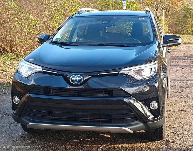 Schwarz Gebraucht 2018 Toyota RAV4 Hybrid SUV | 23.500 € (Fairer Preis) - Bild 1/4