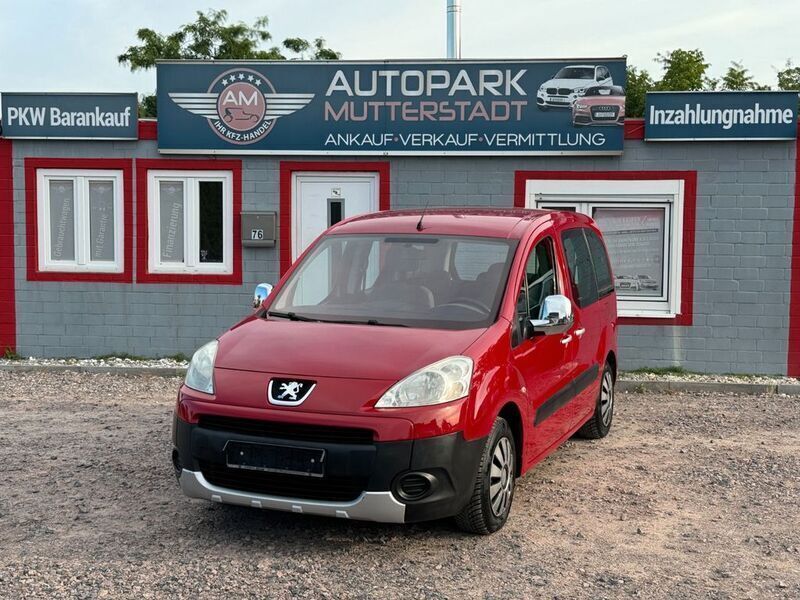 Rot Gebraucht 2008 Peugeot Partner Tepee Tendance Van / Kleinbus | 3.450 € (Fairer Preis) - Bild 1/4