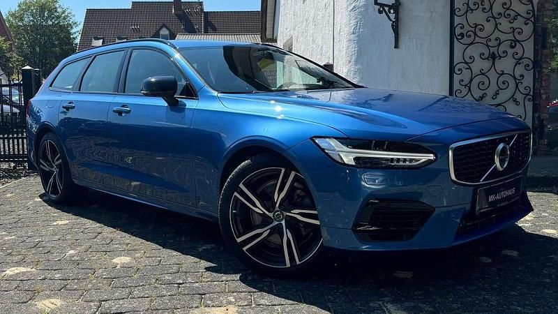 Gebraucht Volvo V90 R-Design 303 PS (222 kW) 2020 Blau Kombi