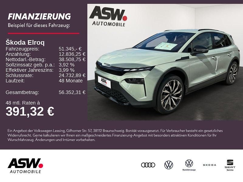Grün Neu 2025 Skoda Elroq SportLine SUV | 51.345 € (Etwas zu teuer) - Bild 1/4