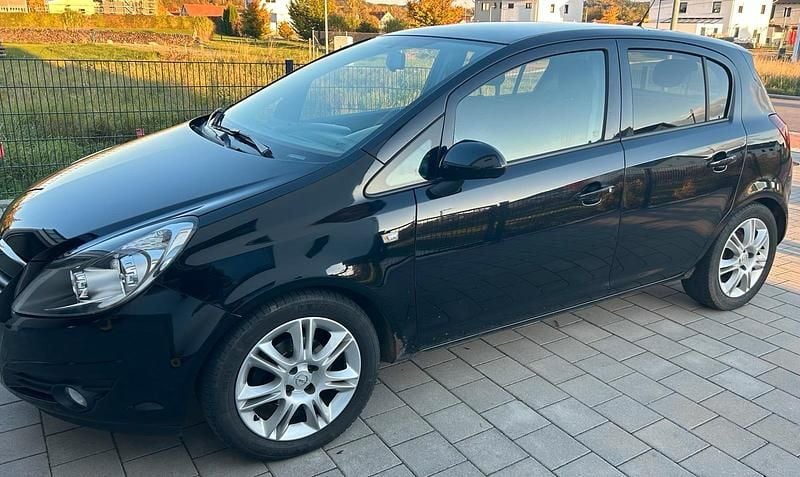 Schwarz Gebraucht 2010 Opel Corsa Kleinwagen | 3.950 € - Bild 1/4