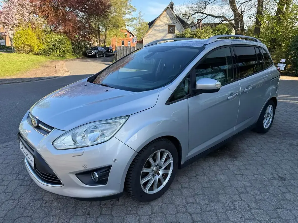 Gebraucht Ford Grand C-Max Trend 116 PS (85 kW) 2010 Silber Van / Kleinbus