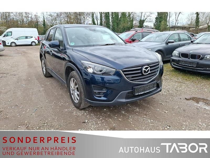Gebraucht Mazda CX-5 Exclusive-Line 150 PS (110 kW) 2015 Mitternachtsblau metallic SUV