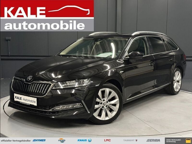 Schwarz metallic (blackmagic perleffekt) Gebraucht 2021 Skoda Superb LAURIN & KLEMENT Kombi | 32.680 € (Etwas zu teuer) - Bild 1/4