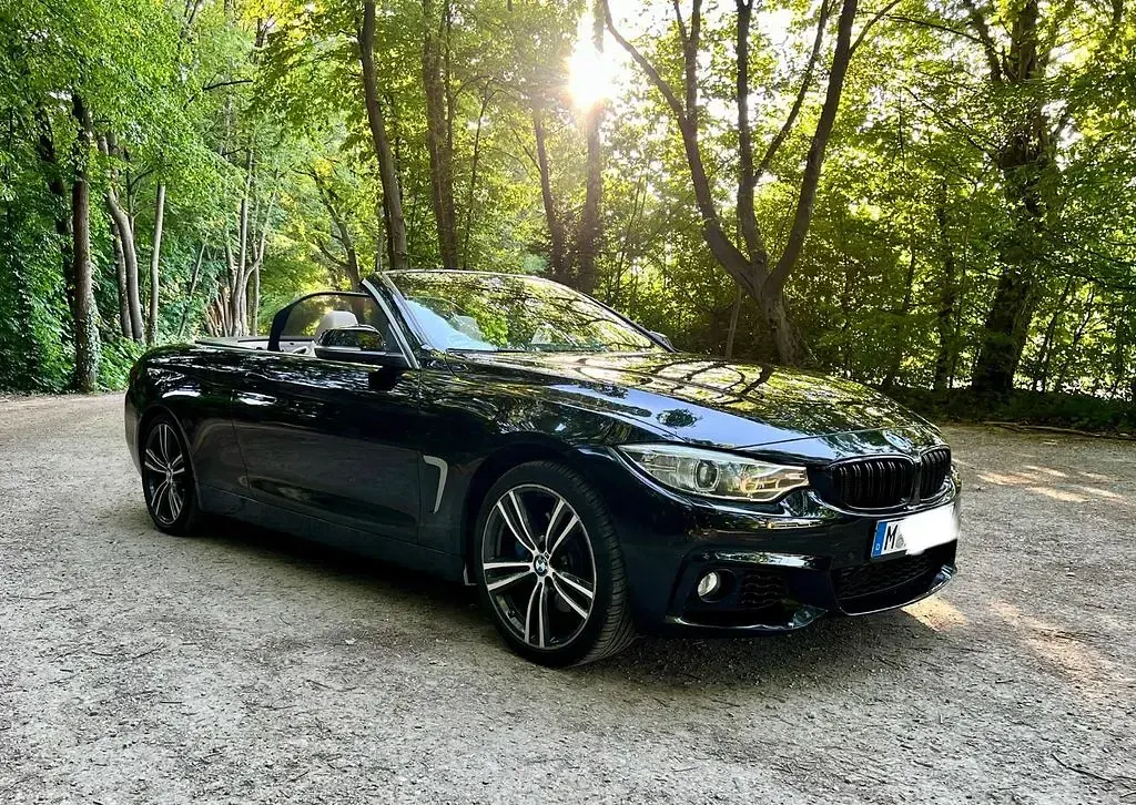 Gebraucht BMW 435 Sport Line 306 PS (225 kW) 2014 Schwarz Cabrio
