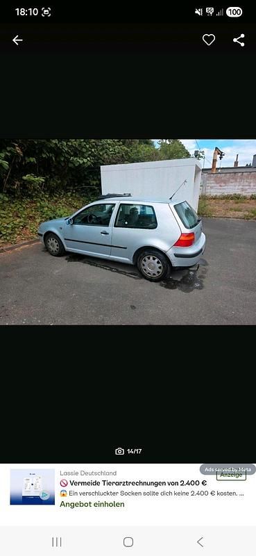 Second-hand VW Golf 75 CP (55 kW) 2000 Argintiu Coupe