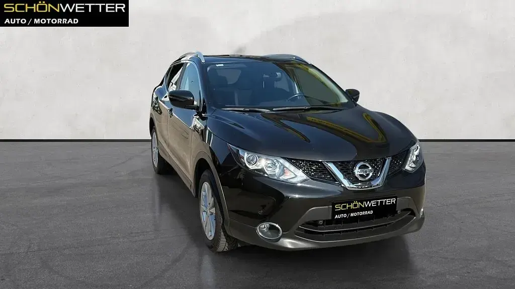 Gebraucht Nissan Qashqai Acenta 131 PS (96 kW) 2017 Schwarz SUV
