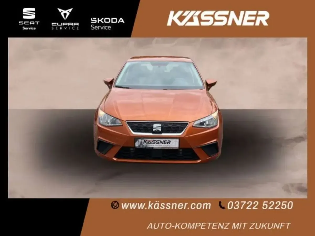 Gebraucht Seat Ibiza Style 116 PS (85 kW) 2020 Eclipse orange Kleinwagen