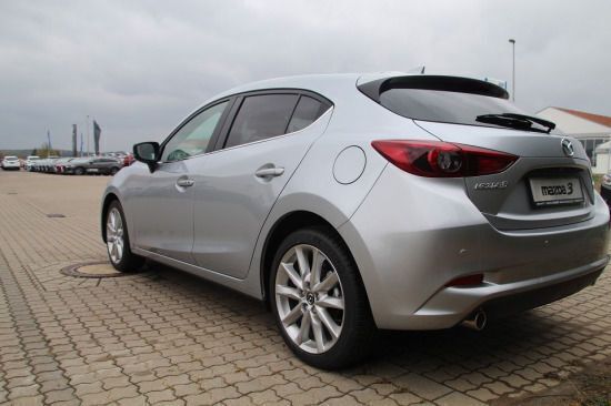 Gebraucht Mazda 3 120 PS (88 kW) 2019 Silber metallic Limousine