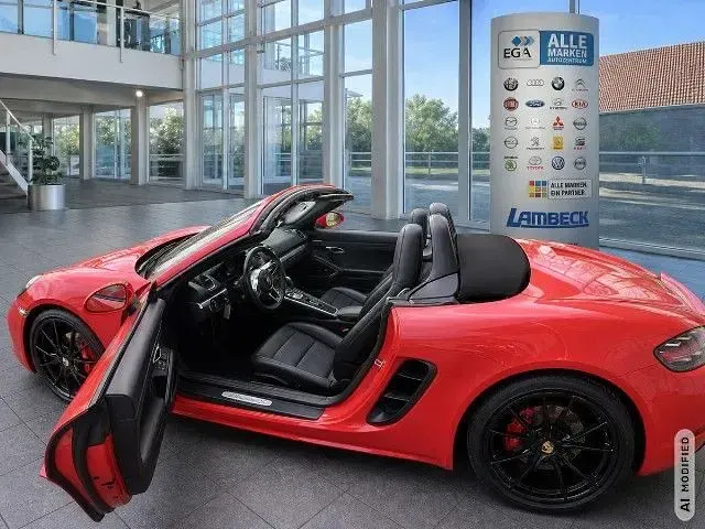 Gebraucht Porsche 718 349 PS (256 kW) 2018 Rot Cabrio