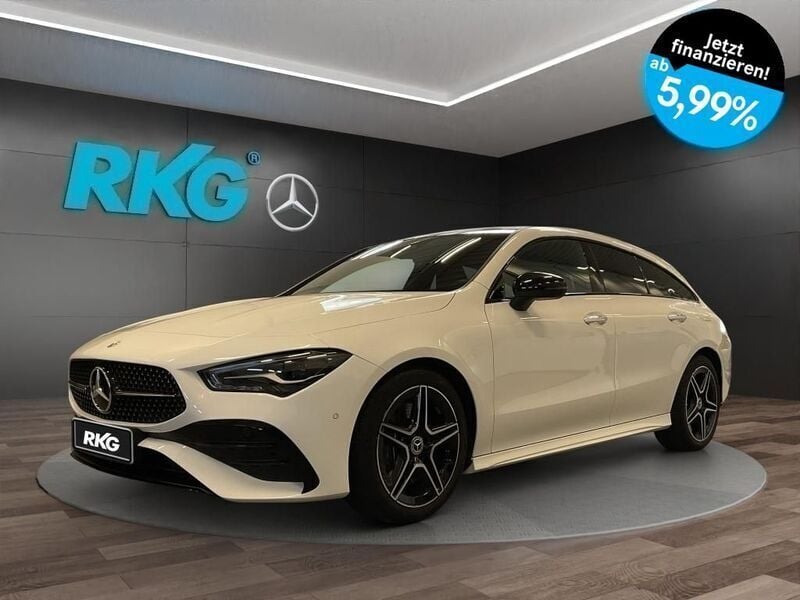 Weiß Gebraucht 2024 Mercedes CLA250 Shooting Brake AMG Kombi | 40.470 € (Fairer Preis) - Bild 1/4