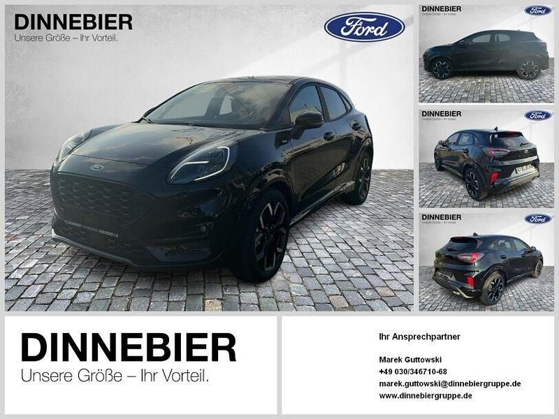Schwarz (metallic) Gebraucht 2022 Ford Puma ST-Line X SUV | 22.879 € (Fairer Preis) - Bild 1/4