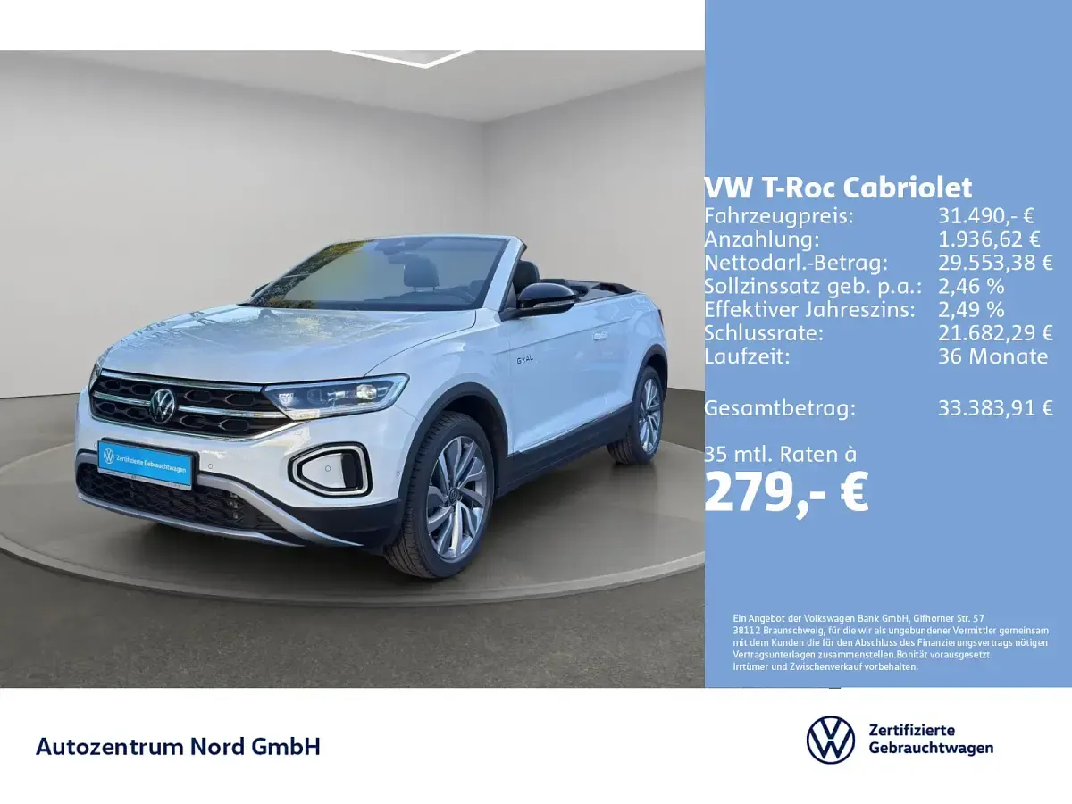 Usata VW T-Roc Goal 150 CV (110 kW) 2025 SUV