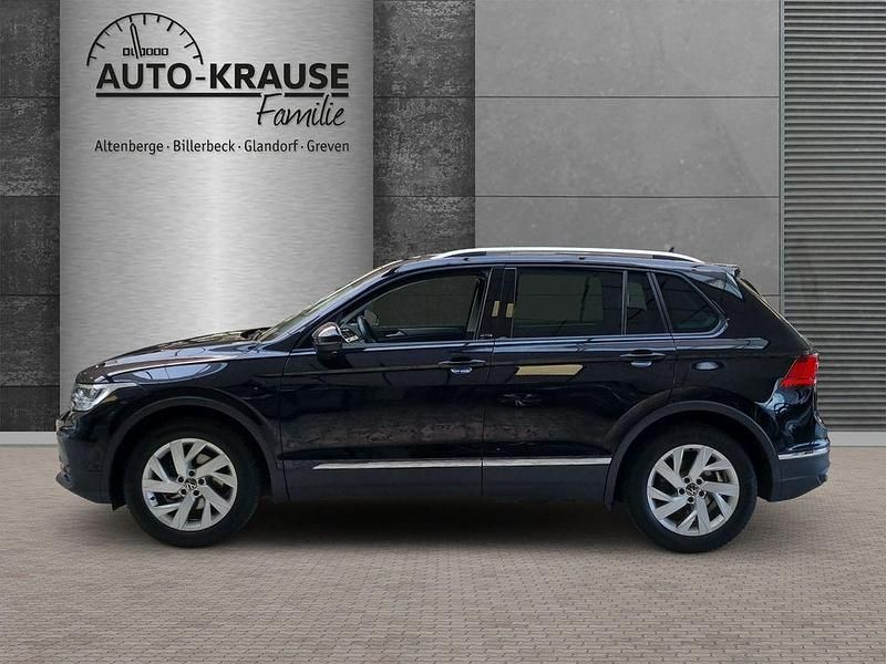 Gebraucht VW Tiguan Active 150 PS (110 kW) 2021 Schwarz SUV