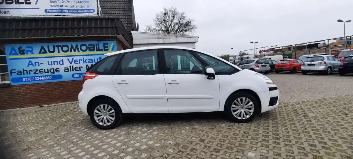 Gebraucht Citroën C4 Tendance 109 PS (80 kW) 2009 Weiß Van / Kleinbus