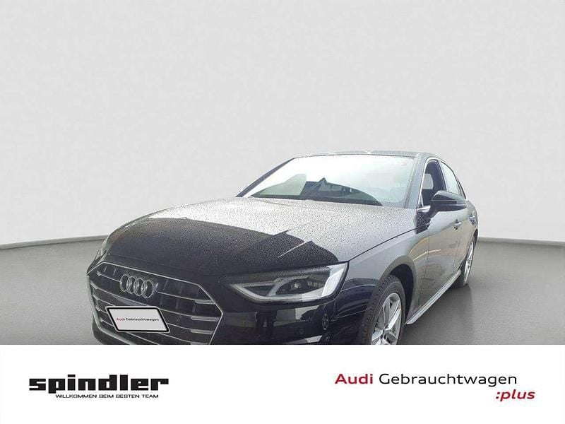 Mythosschwarz metallic Gebraucht 2025 Audi A4 Advanced Plus Limousine | 34.980 € (Fairer Preis) - Bild 1/4