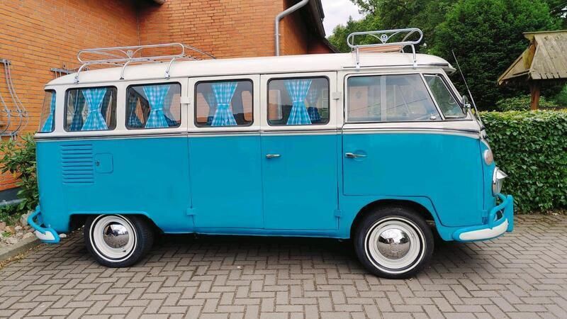 Blau Gebraucht 1965 VW T1 Van | 28.000 € - Bild 1/4