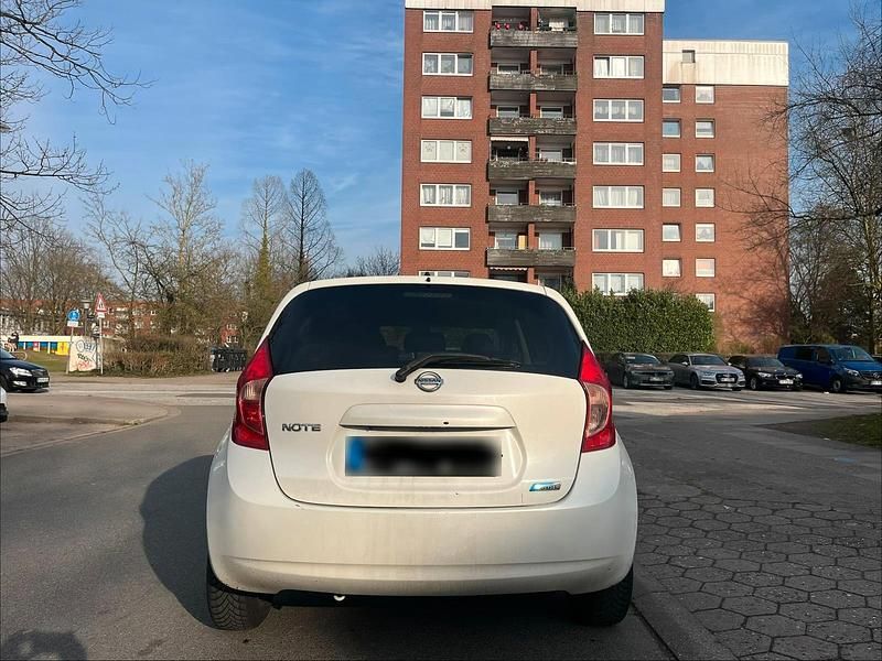 Gebraucht Nissan Note 90 PS (66 kW) 2013 Weiß Kleinwagen
