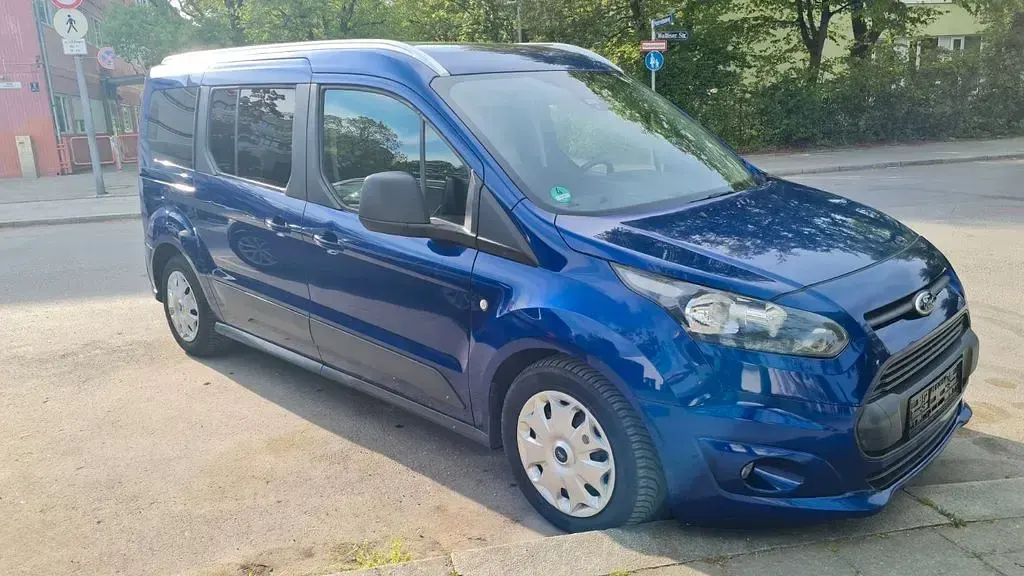 Gebraucht Ford Tourneo Connect Titanium 116 PS (85 kW) 2015 Blau Van / Kleinbus
