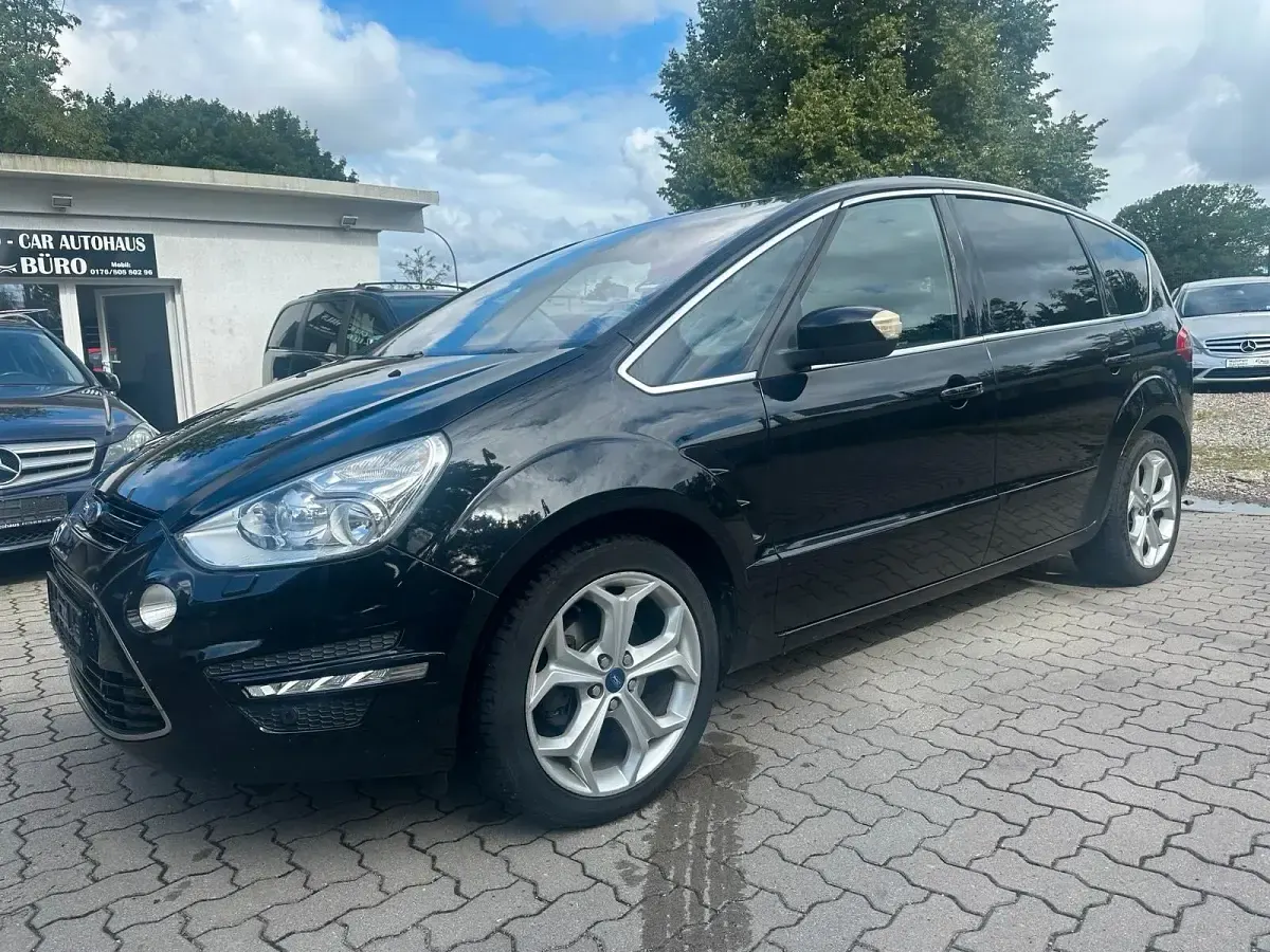 Gebraucht Ford S-MAX S 200 PS (147 kW) 2012 Schwarz Van / Kleinbus