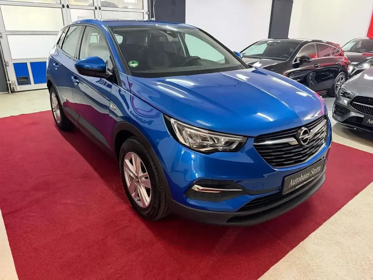 Gebraucht Opel Grandland X Edition 131 PS (96 kW) 2020 Blau SUV