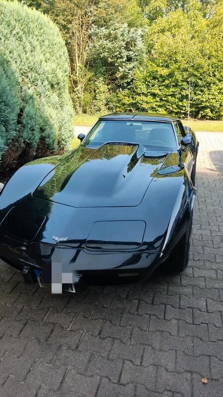 Schwarz Gebraucht 1979 Chevrolet Corvette C3 Cabrio | 16.750 € - Bild 1/4