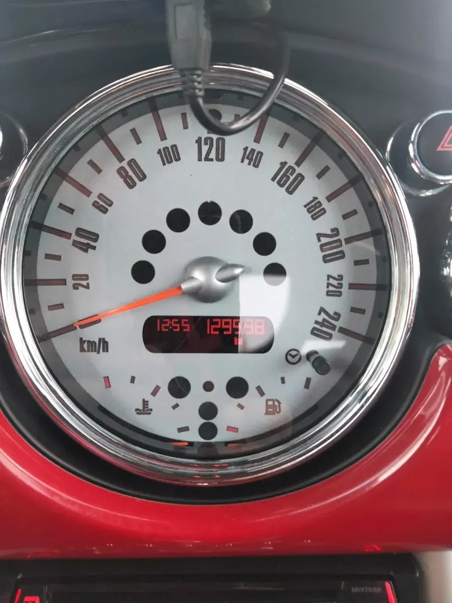 Gebraucht Mini Cooper Cabriolet 116 PS (85 kW) 2007 Rot Cabrio
