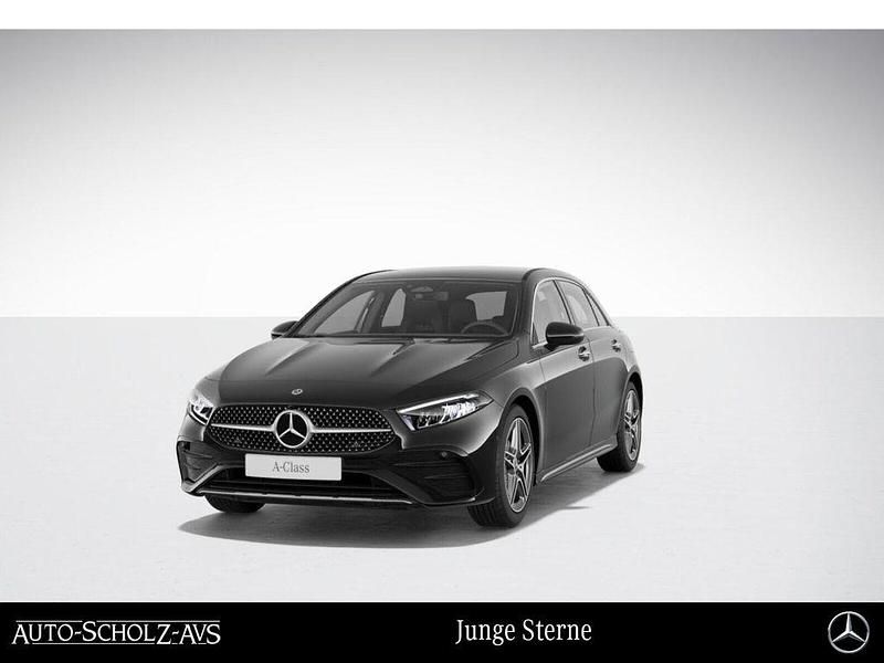 Unilack nachtschwarz Gebraucht 2024 Mercedes A200 AMG Limousine | 31.390 € (Fairer Preis) - Bild 1/4