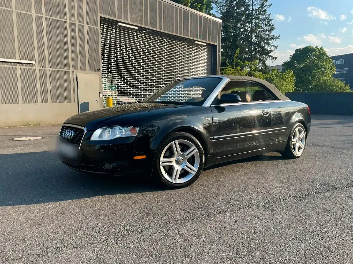 Gebraucht Audi A4 Cabriolet 200 PS (147 kW) 2008 Schwarz Cabrio