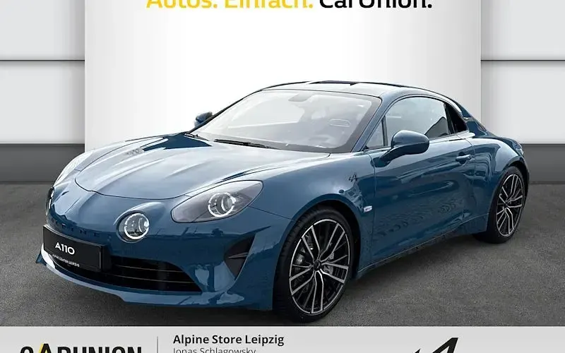 Nowe Alpine A110 300 KM (220 kW) 2025 Niebieski Coupe