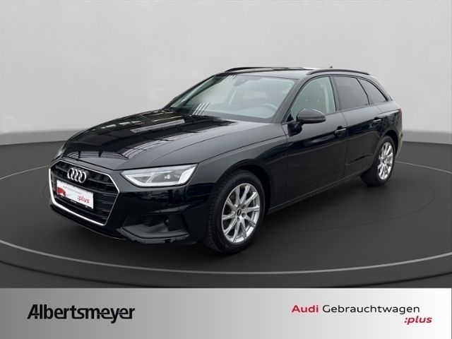 Mythosschwarz metallic Gebraucht 2021 Audi A4 Advanced Kombi | 25.990 € (Fairer Preis) - Bild 1/4
