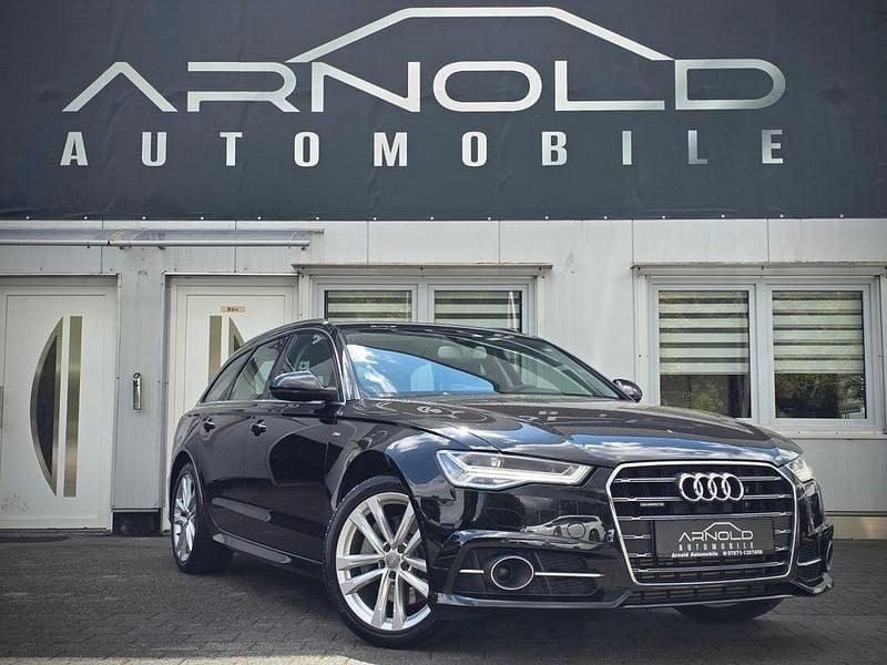 Schwarz Gebraucht 2019 Audi A6 S-Line Kombi | 23.790 € (Superpreis) - Bild 1/4