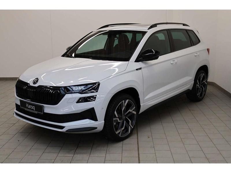 Gebraucht Skoda Karoq SportLine 150 PS (110 kW) 2024 Weiss SUV