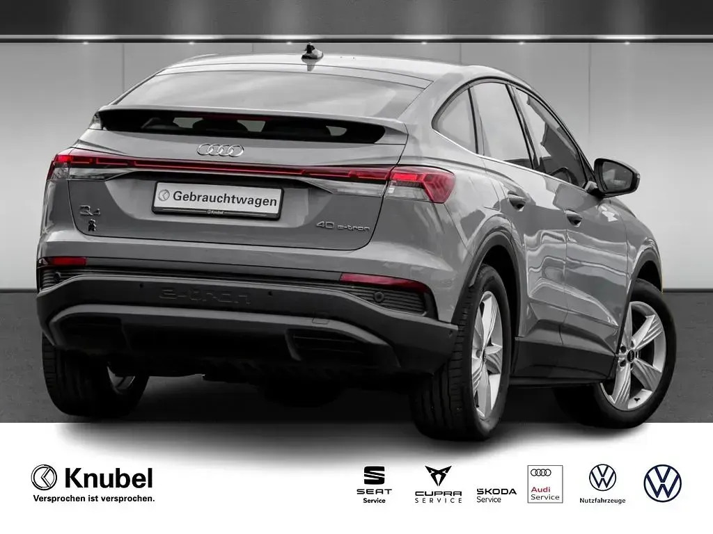 Gebraucht Audi Q4 Sportback e-tron Ambiente 150 kW (204 PS) 2023 Grau SUV