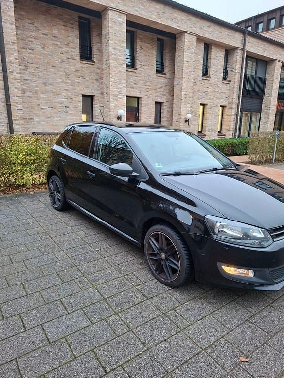 Gebraucht VW Polo Trendline 60 PS (44 kW) 2013 Schwarz Kleinwagen
