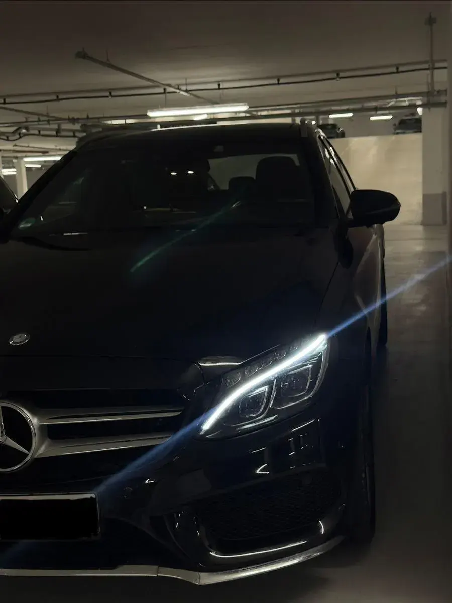 Gebraucht Mercedes C250 AMG line 204 PS (150 kW) 2016 Schwarz Kombi