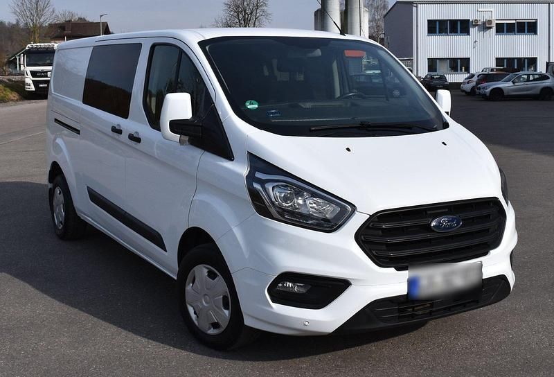 Gebraucht Ford Transit Custom 130 PS (95 kW) 2019 Weiß Van / Kleinbus